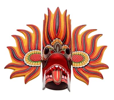 Amazon.co.jp: SriLankan 木彫り 壁掛け ホームインテリア